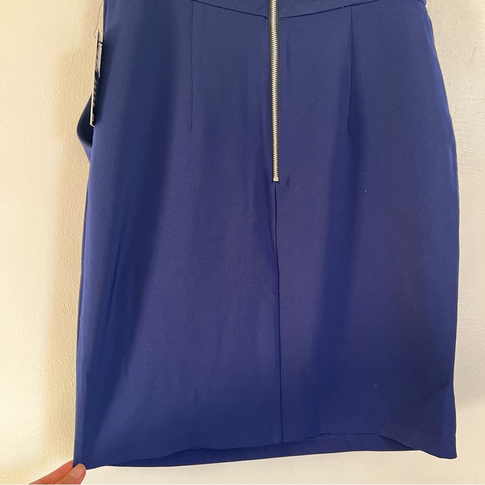 [Express] Blue Strapless Dress - Picture 9 of 12